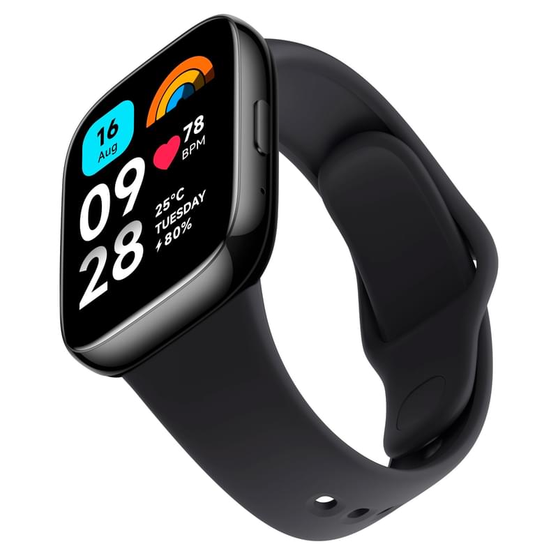 Смарт-часы Redmi Watch 3 Active Black - фото #5, Technodom.kz