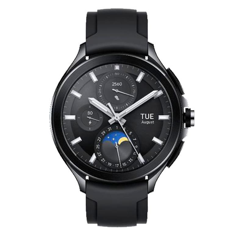 Смарт-часы Xiaomi Watch 2 Pro Black (M2234W1/BHR7211GLС) - фото #1, Technodom.kz
