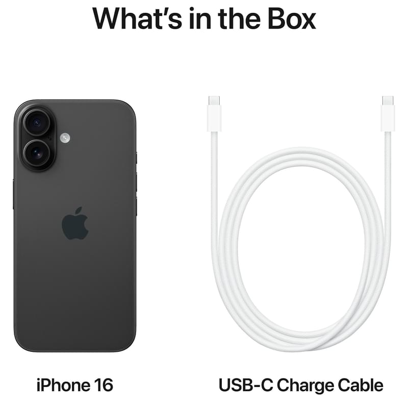 Смартфон Apple iPhone 16 8/128GB Black - фото #8, Technodom.kz
