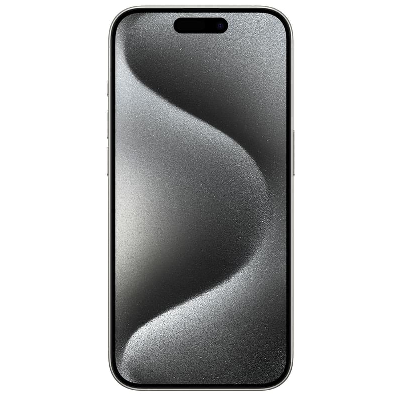 Смартфон Apple iPhone 15 Pro 8/128GB White Titanium (MTUW3) - фото #1, Technodom.kz