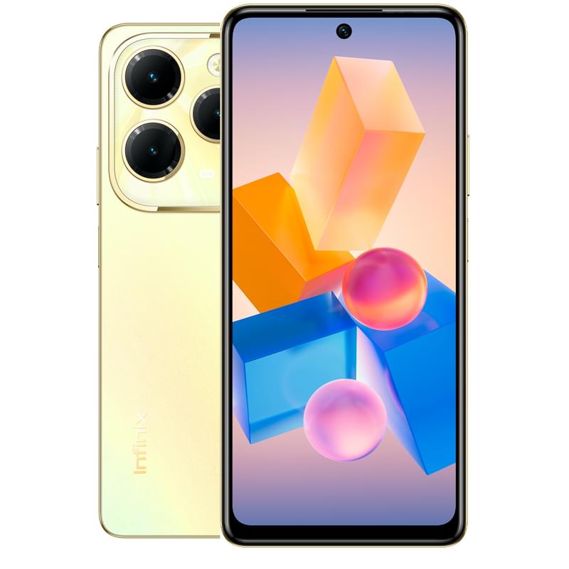 Смартфон GSM Infinix HOT 40 THX-6.78-50-4 256/8GB Horizon Gold - фото #0, Technodom.kz