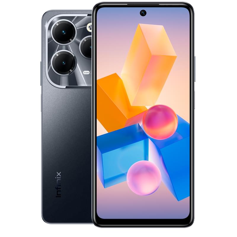 Смартфон Infinix HOT 40 8/256GB Starlit Black - фото #0, Technodom.kz