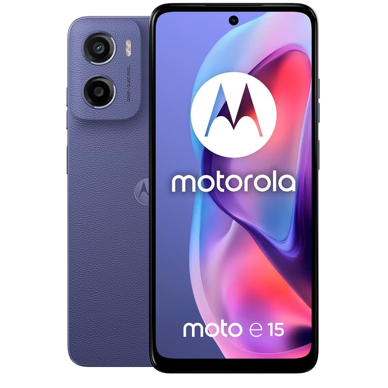 Смартфон Motorola E15 64Gb Лавандовый - фото #0, Technodom.kz