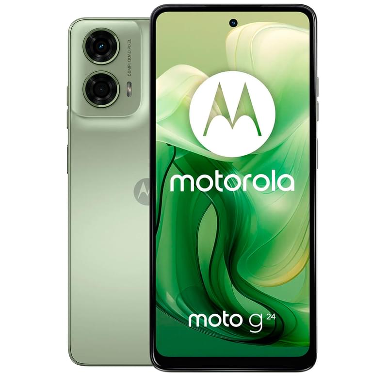 Смартфон Motorola G24 8/128GB Ice Green - фото #0, Technodom.kz
