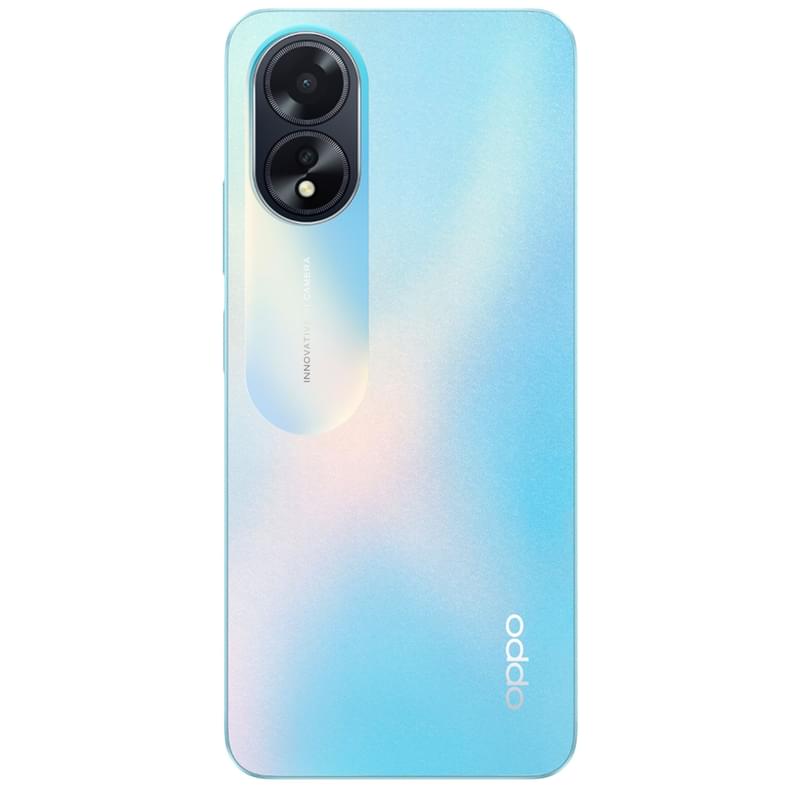 Смартфон OPPO A18 4/128GB Glowing Blue - фото #2, Technodom.kz