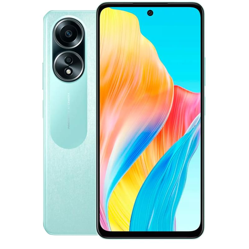 Смартфон OPPO A58 8/128GB Green - фото #0, Technodom.kz