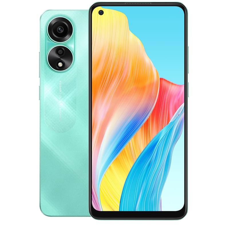 Смартфон OPPO A78 8/256GB Aqua Green - фото #0, Technodom.kz