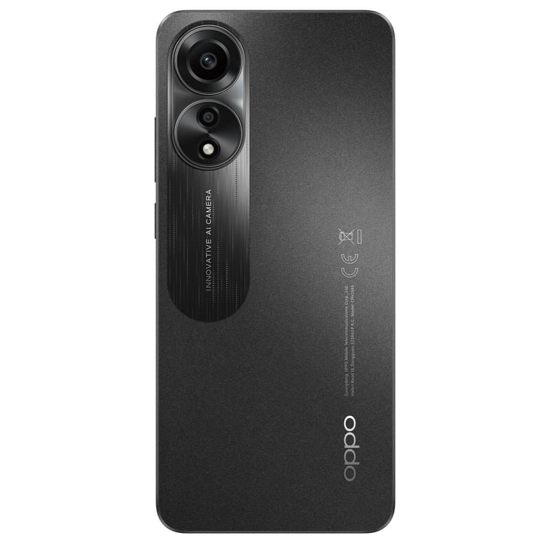 Смартфон OPPO A78 8/256GB Mist Black - фото #4, Technodom.kz