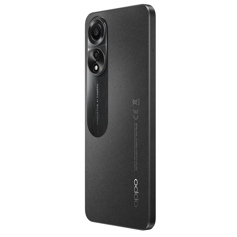 Смартфон OPPO A78 8/256GB Mist Black - фото #5, Technodom.kz