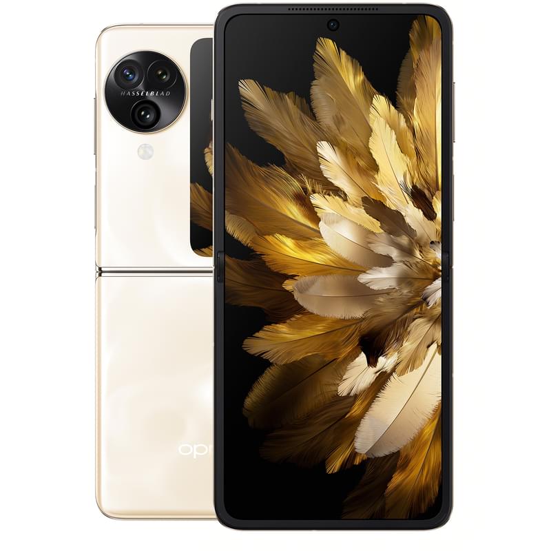 Смартфон OPPO Find N3 Flip 12/256GB Cream Gold - фото #0, Technodom.kz