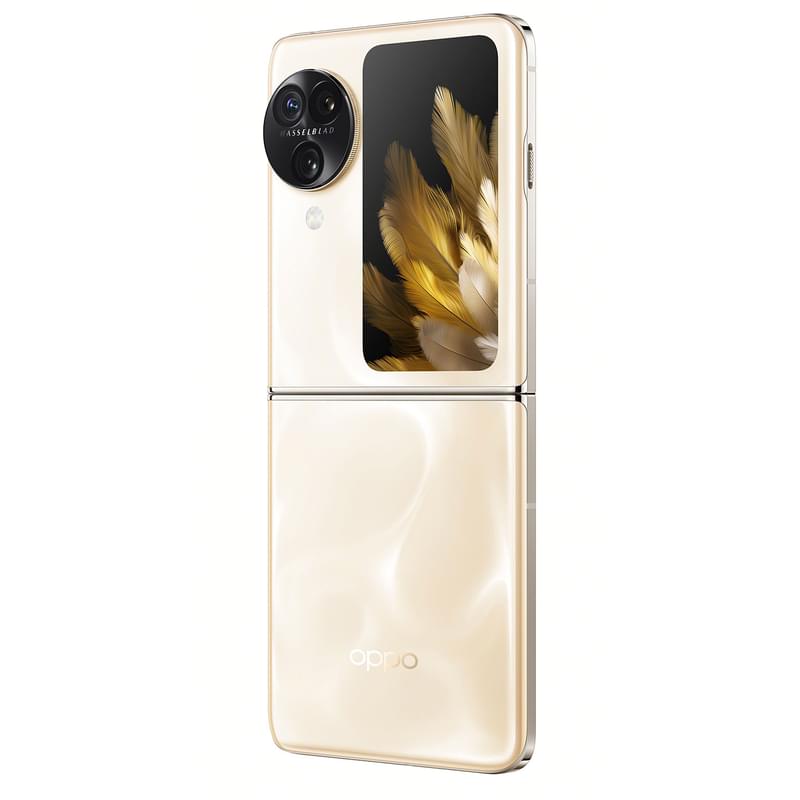 Смартфон OPPO Find N3 Flip 12/256GB Cream Gold - фото #7, Technodom.kz