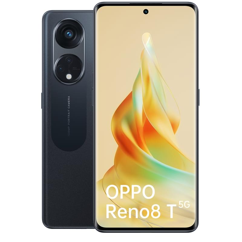 Смартфон GSM Oppo Reno8T 256GB 5G THX-MD-6.7-108-5 Midnight Black - фото #0, Technodom.kz