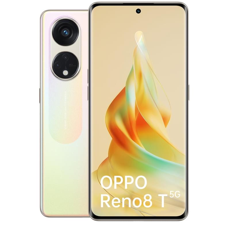 Смартфон OPPO Reno8T 5G 8/256GB Sunrise Gold - фото #0, Technodom.kz