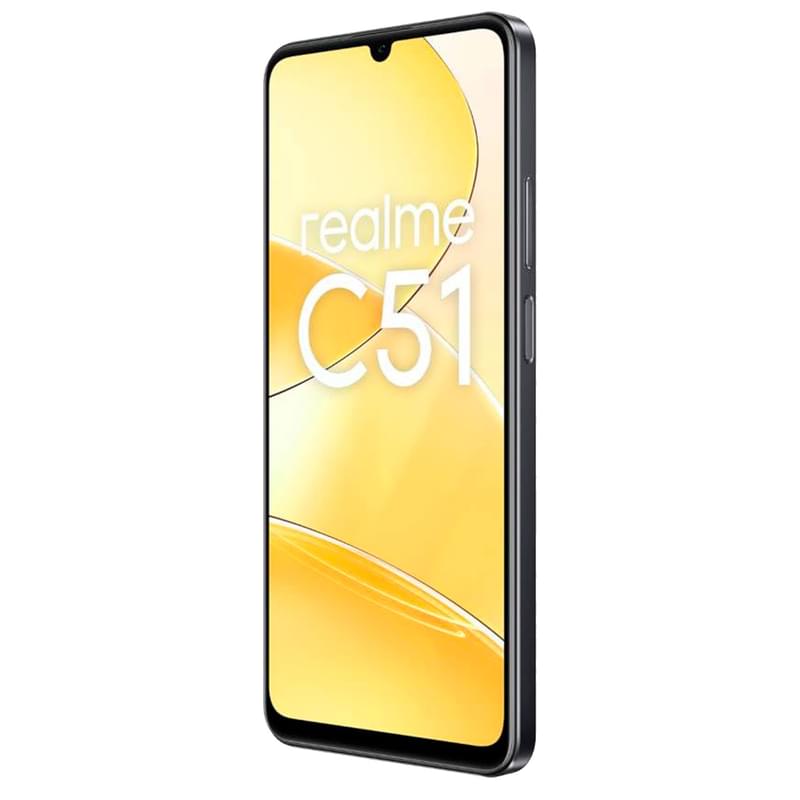 Смартфон Realme C51 4/128GB Carbon Black (RMX3830) - фото #2, Technodom.kz