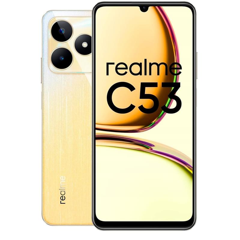 Смартфон Realme C53 6/128GB Champion Gold - фото #0, Technodom.kz