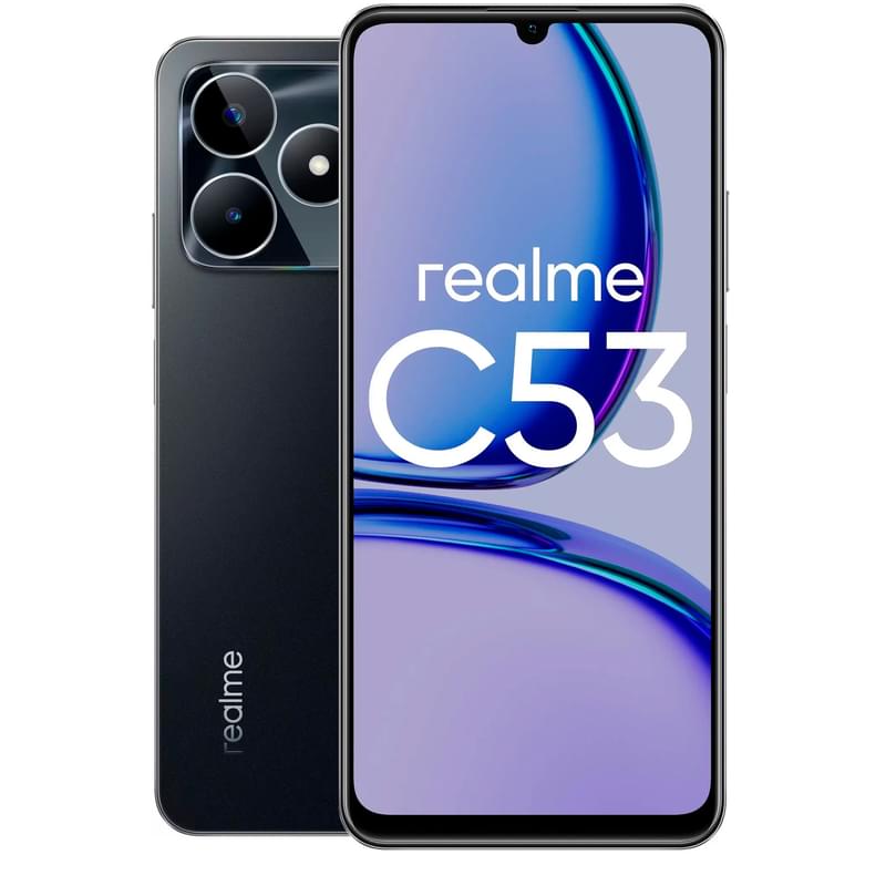 Смартфон Realme C53 6/128GB Mighty Black - фото #0, Technodom.kz