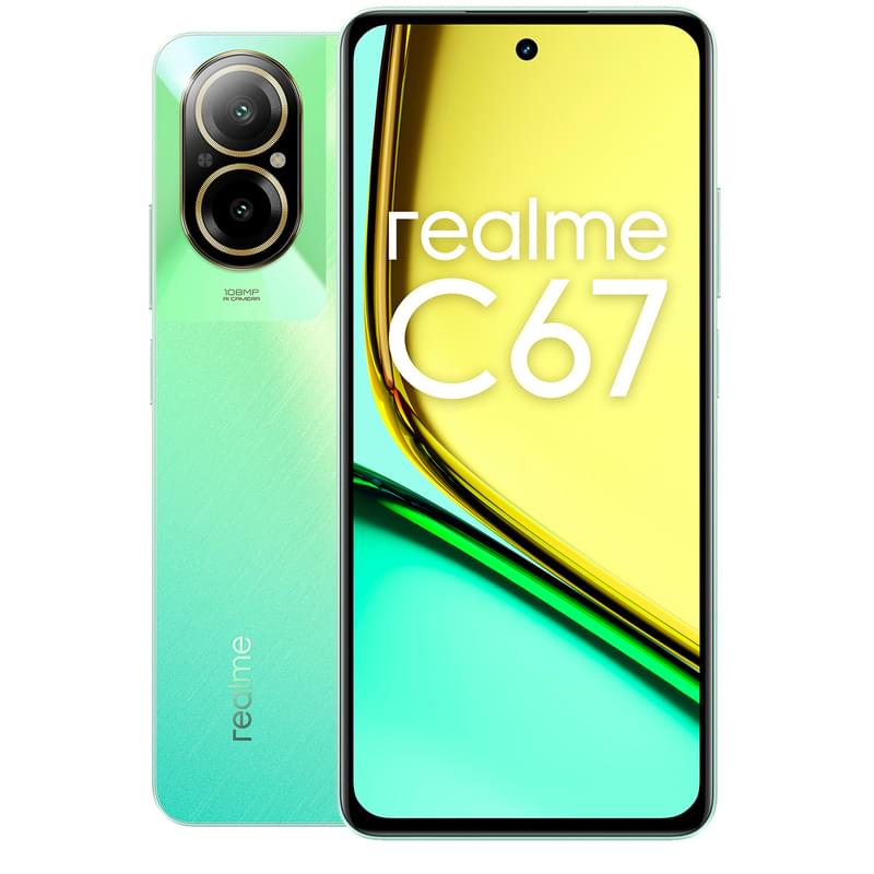 Смартфон Realme C67 8/256GB ГБ Sunny Oasis - фото #0, Technodom.kz