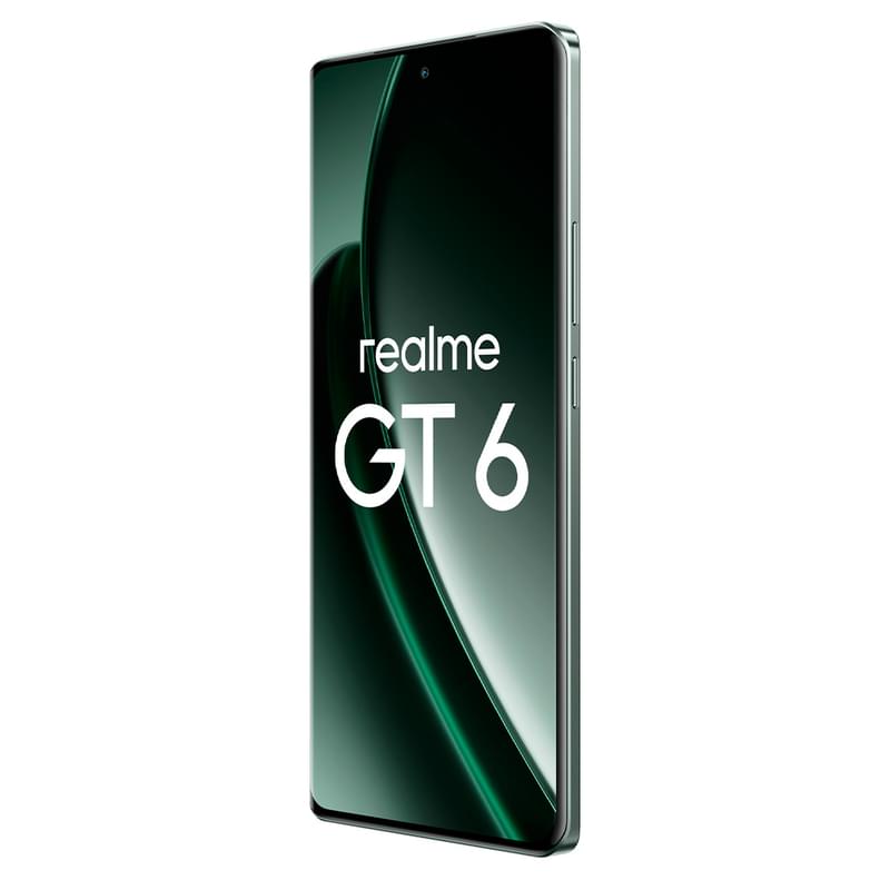 Смартфон Realme GT6 256GB Green Mist - фото #2, Technodom.kz