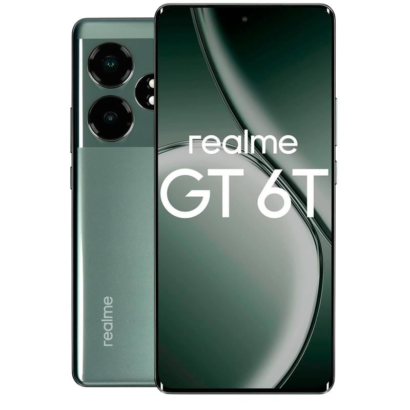 Смартфон Realme GT6T 256GB Green Mist - фото #0, Technodom.kz