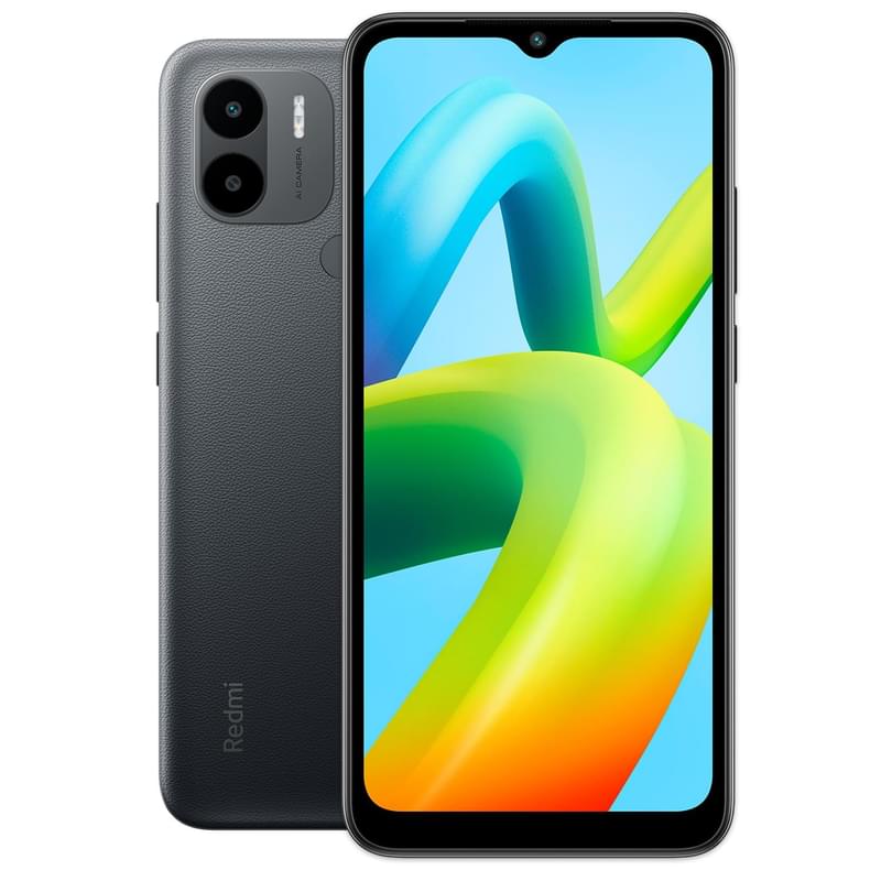 Смартфон Redmi A1+ 2/32GB Black - фото #0, Technodom.kz