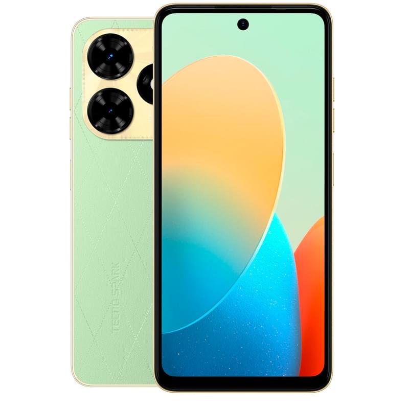Смартфон GSM Tecno Spark 20C 4/128/6,6/50 Mystery Green - фото #0, Technodom.kz