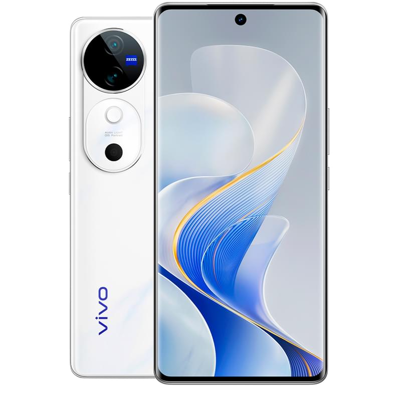 Смартфон Vivo V40 256GB Lunar White - фото #0, Technodom.kz