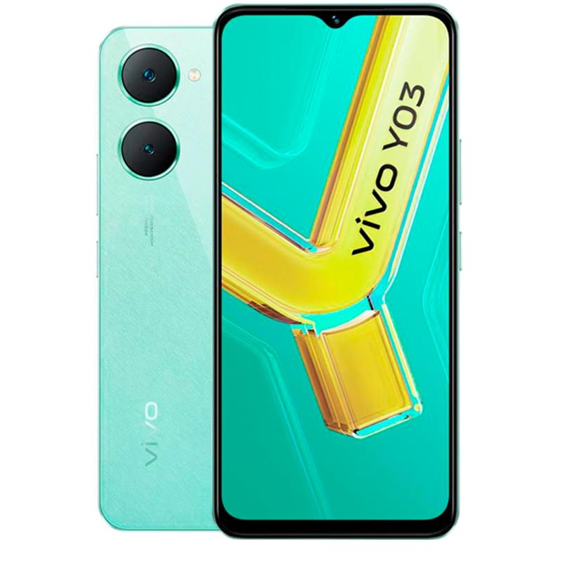 Смартфон Vivo Y03 4/64GB Gem Green - фото #0, Technodom.kz
