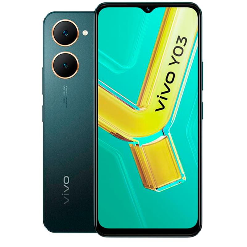 Смартфон GSM Vivo Y03 THX-6.56-13-4-64, Space Black - фото #0, Technodom.kz