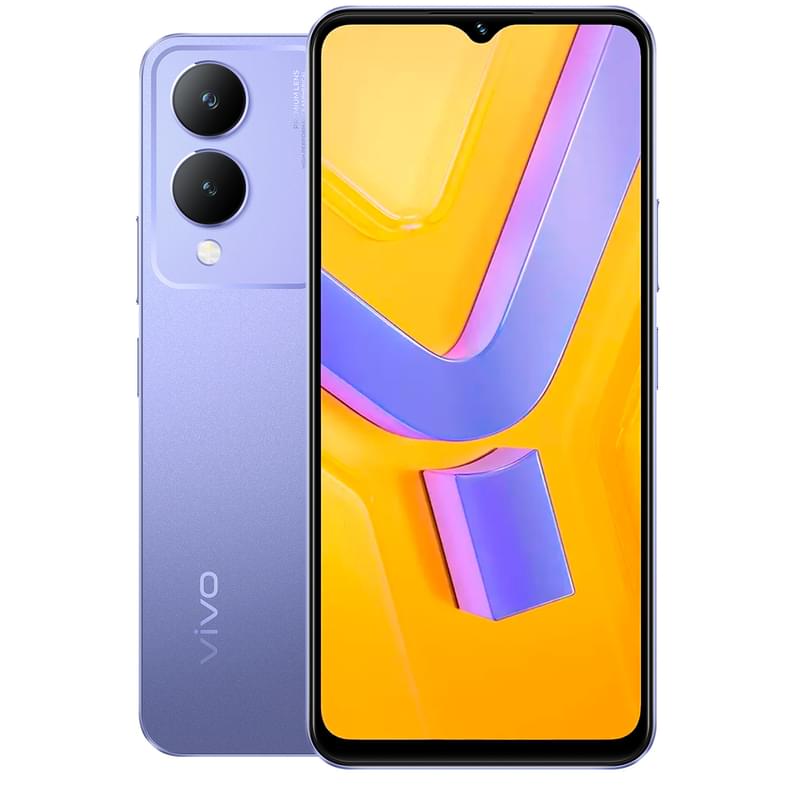 Смартфон Vivo Y17s 128 Glitter Purple - фото #0, Technodom.kz