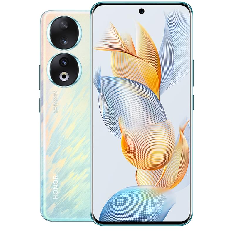 Смартфон Honor 90 8/256GB Peacock Blue - фото #0, Technodom.kz