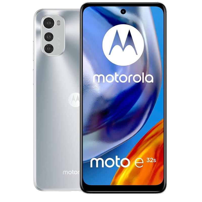 Смартфон Motorola E32s 4/64GB Misty Silver - фото #0, Technodom.kz