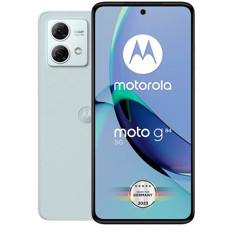 Смартфон Motorola G84 12/256GB Marshmallow Blue - фото #0, Technodom.kz