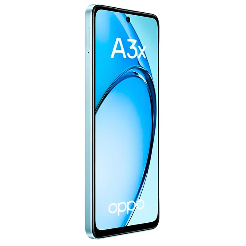 Смартфон OPPO A3x 64Gb Синий - фото #1, Technodom.kz