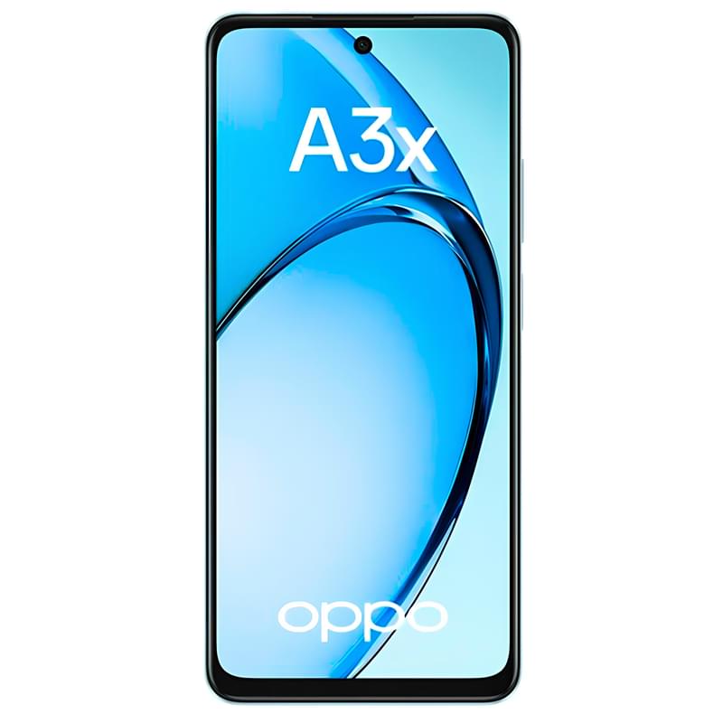Смартфон OPPO A3x 64Gb Синий - фото #2, Technodom.kz