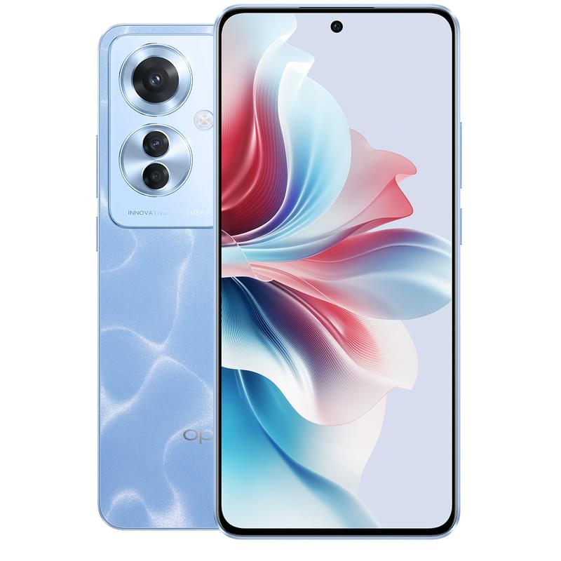 Смартфон Oppo Reno11F 8/256GB Ocean Blue - фото #0, Technodom.kz
