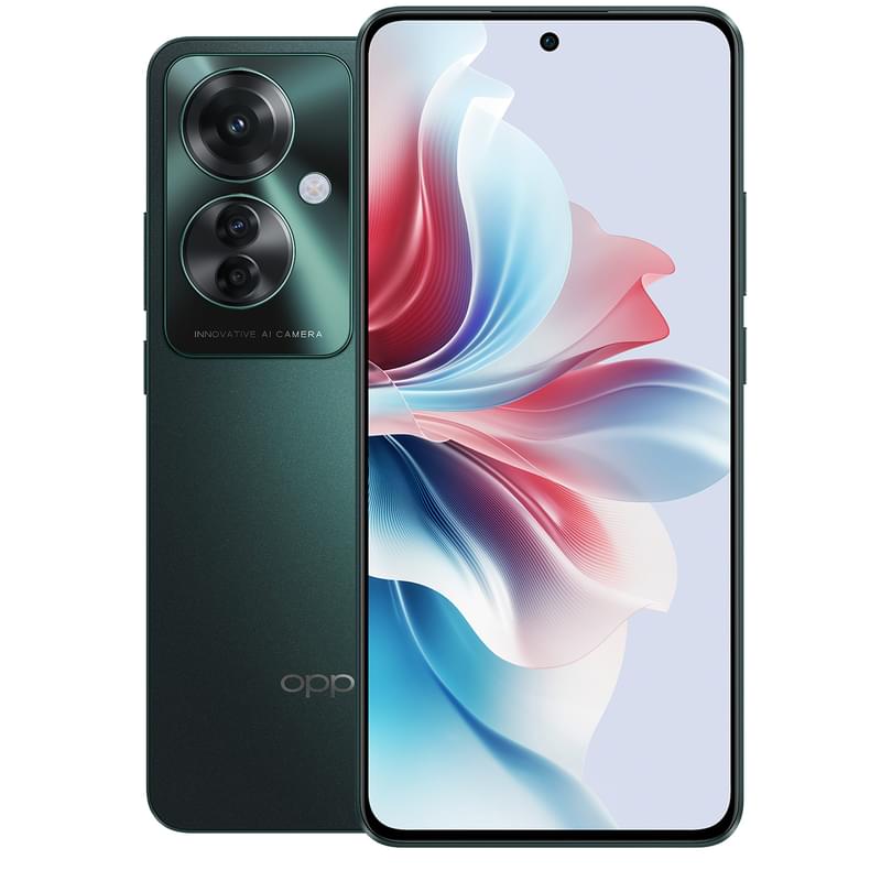 Смартфон GSM Oppo Reno11F 256GB THX-MD-6.7-64-5 Palm Green - фото #0, Technodom.kz
