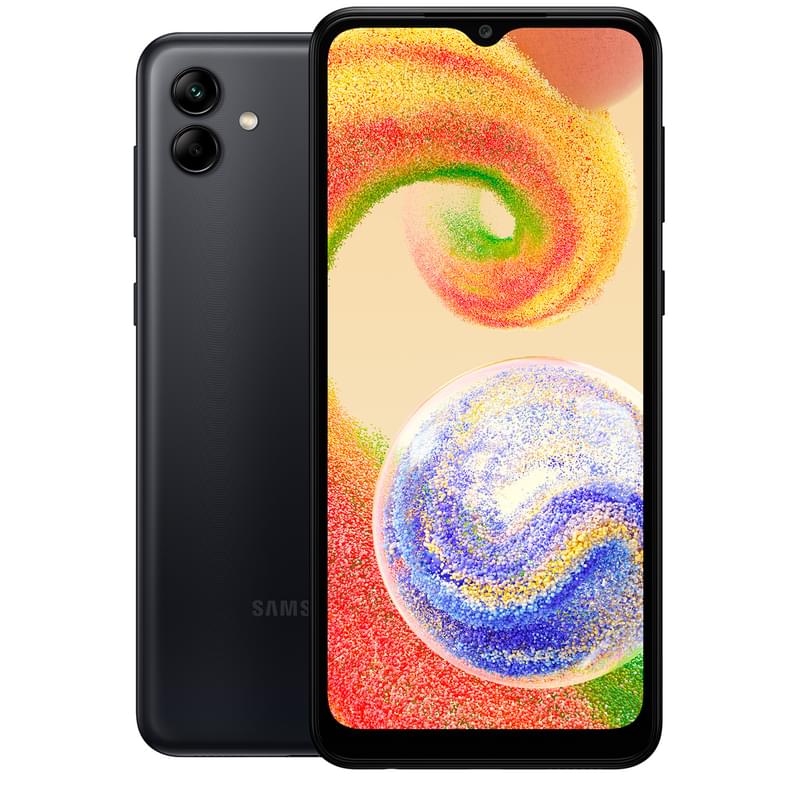 Смартфон Samsung Galaxy A04 4/64GB Black - фото #0, Technodom.kz
