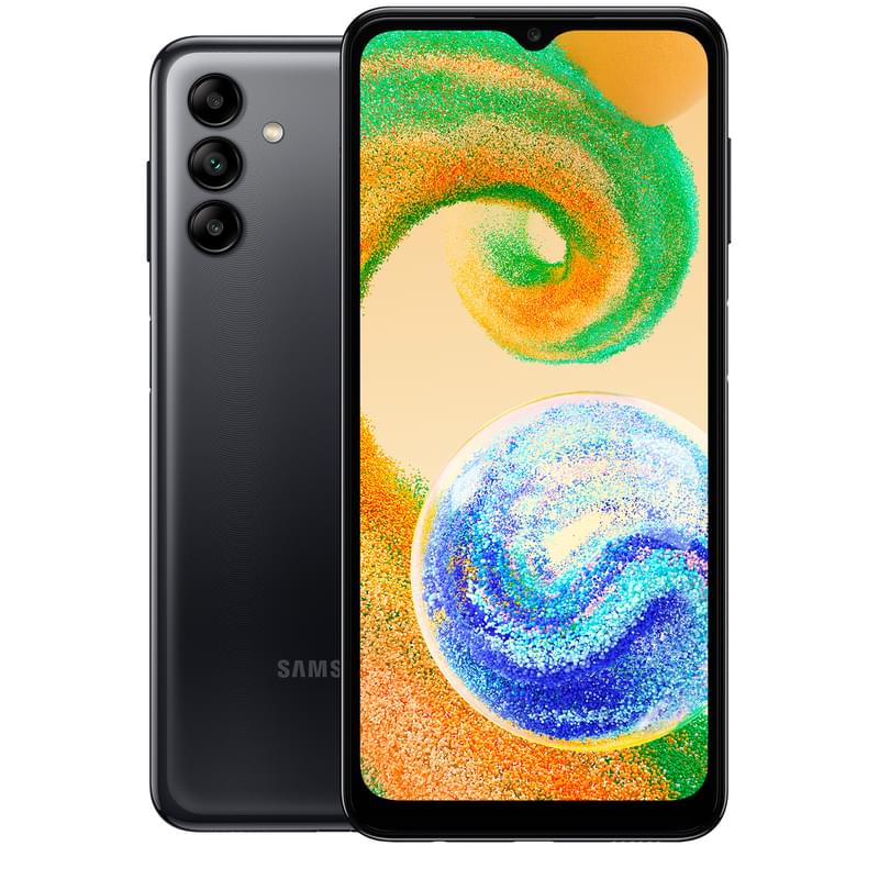 Смартфон Samsung Galaxy A04s 3/32GB Black - фото #0, Technodom.kz