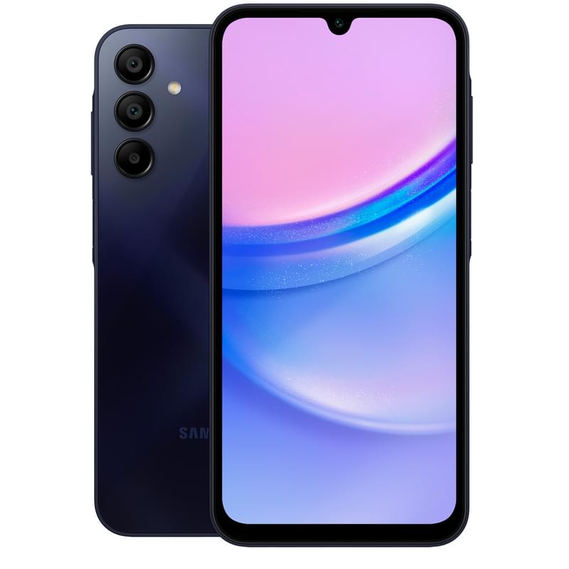 Смартфон Samsung Galaxy A15 6/128GB Blue black - фото #0, Technodom.kz