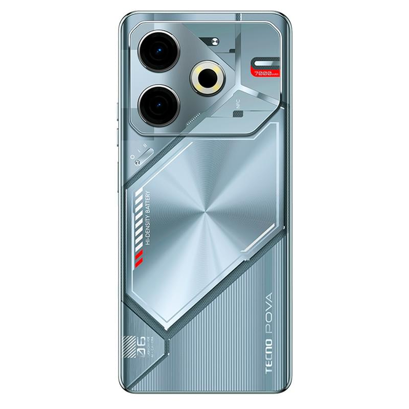 Смартфон TECNO POVA 6 Neo (LI6) 8/128GB Starry Silver - фото #2, Technodom.kz