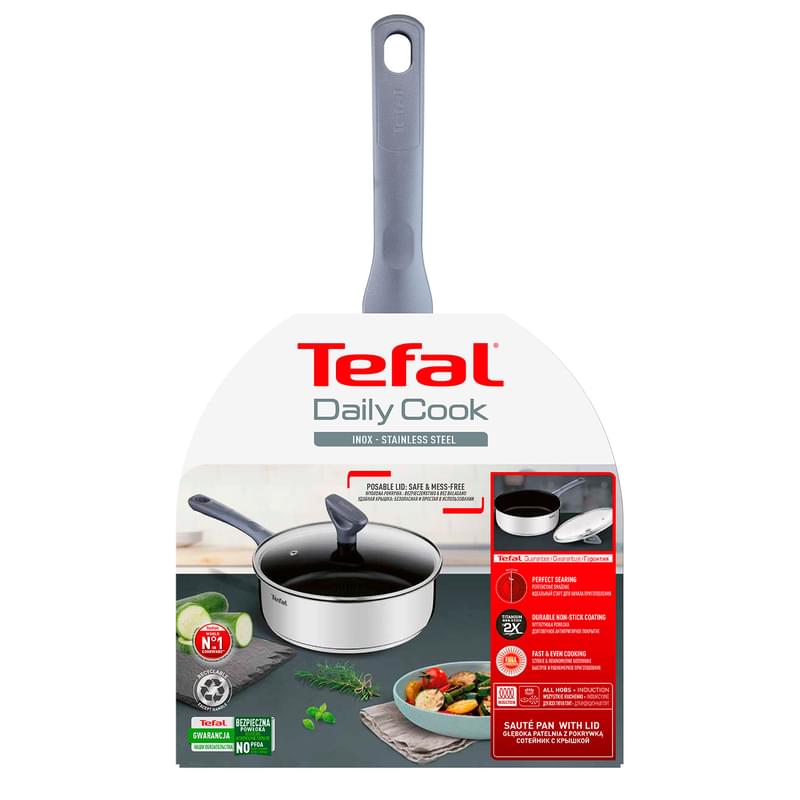 Daily Cook Tefal сотейнигі G7303255 24см - фото #4, Technodom.kz