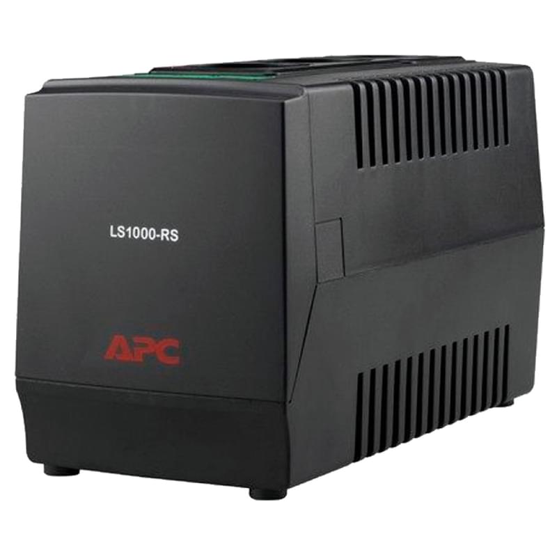 Стабилизатор APC, 1000VA, AVR:184-284В, 3Shuko, 1м, Black (LS1000-RS) - фото #0, Technodom.kz