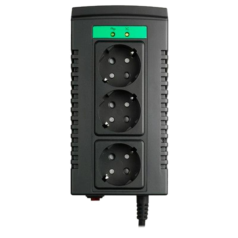 Стабилизатор APC, 1000VA, AVR:184-284В, 3Shuko, 1м, Black (LS1000-RS) - фото #2, Technodom.kz