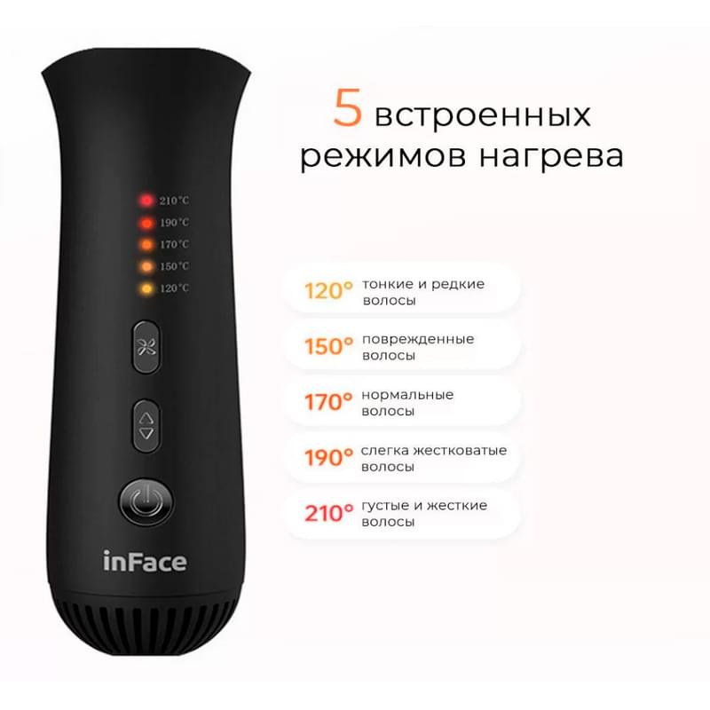 Стайлер Xiaomi inFace Airflow Cooling Styler ZH-07F - фото #4, Technodom.kz Стайлер Xiaomi inFace Airflow Cooling Styler ZH-07F - фото #4, Technodom.kz
