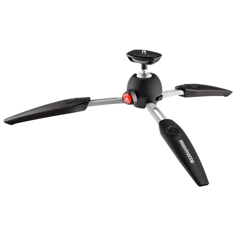Штатив MANFROTTO PixiEvo mini 2-секционный, черный (MTPIXIEVO-BK) - фото #3, Technodom.kz
