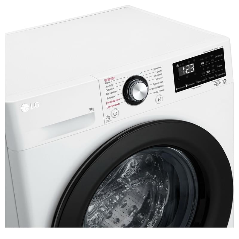 Кір жуғыш машина LG F2V3FS6W - фото #2, Technodom.kz