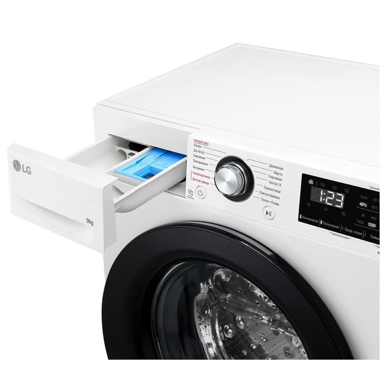 Кір жуғыш машина LG F2V3FS6W - фото #4, Technodom.kz