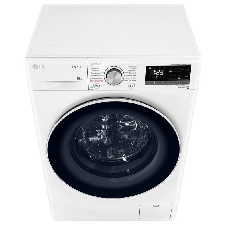 Кір жуғыш машина LG F2V5PS0W - фото #8, Technodom.kz