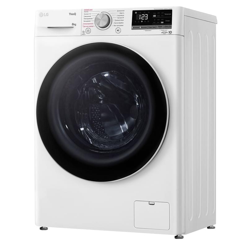 Кір жуғыш машина LG F2V5PS0W - фото #11, Technodom.kz