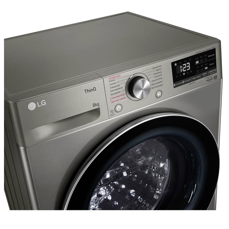 Кір жуғыш машина LG F2V5PS2S - фото #2, Technodom.kz